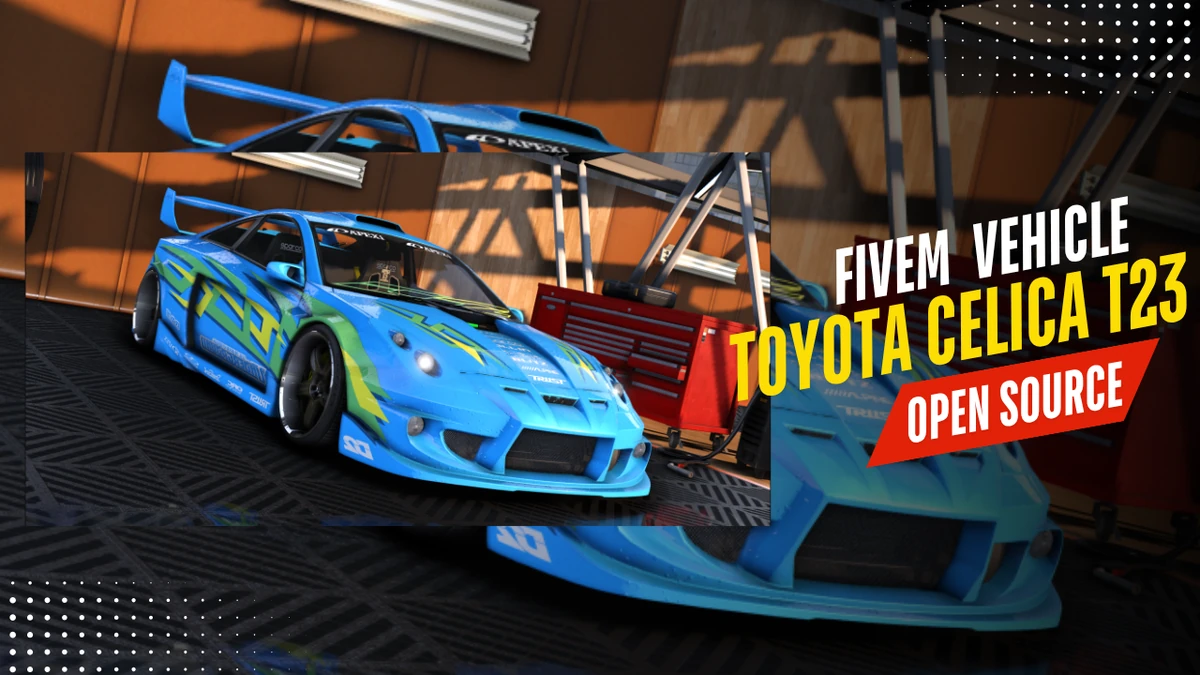 Toyota Celica T23 FiveM | Underground JDM Car | Open Source